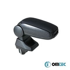 Peugeot 308 2014-2021 Kol Dayama V1 (Suni Deri+Vakum Alt) Siyah