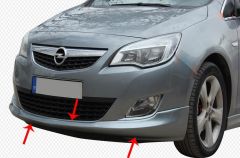 Opel Astra Uyumlu J Hatchback Ön Tampon Altı Fiber 2010 Ve Sonrası