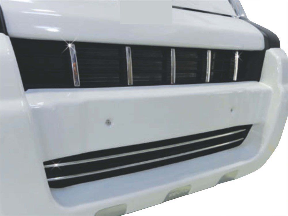 Fiat Fiorino Uyumlu Ön Tampon Çıtası 7 Parça 2008 Ve Sonrası