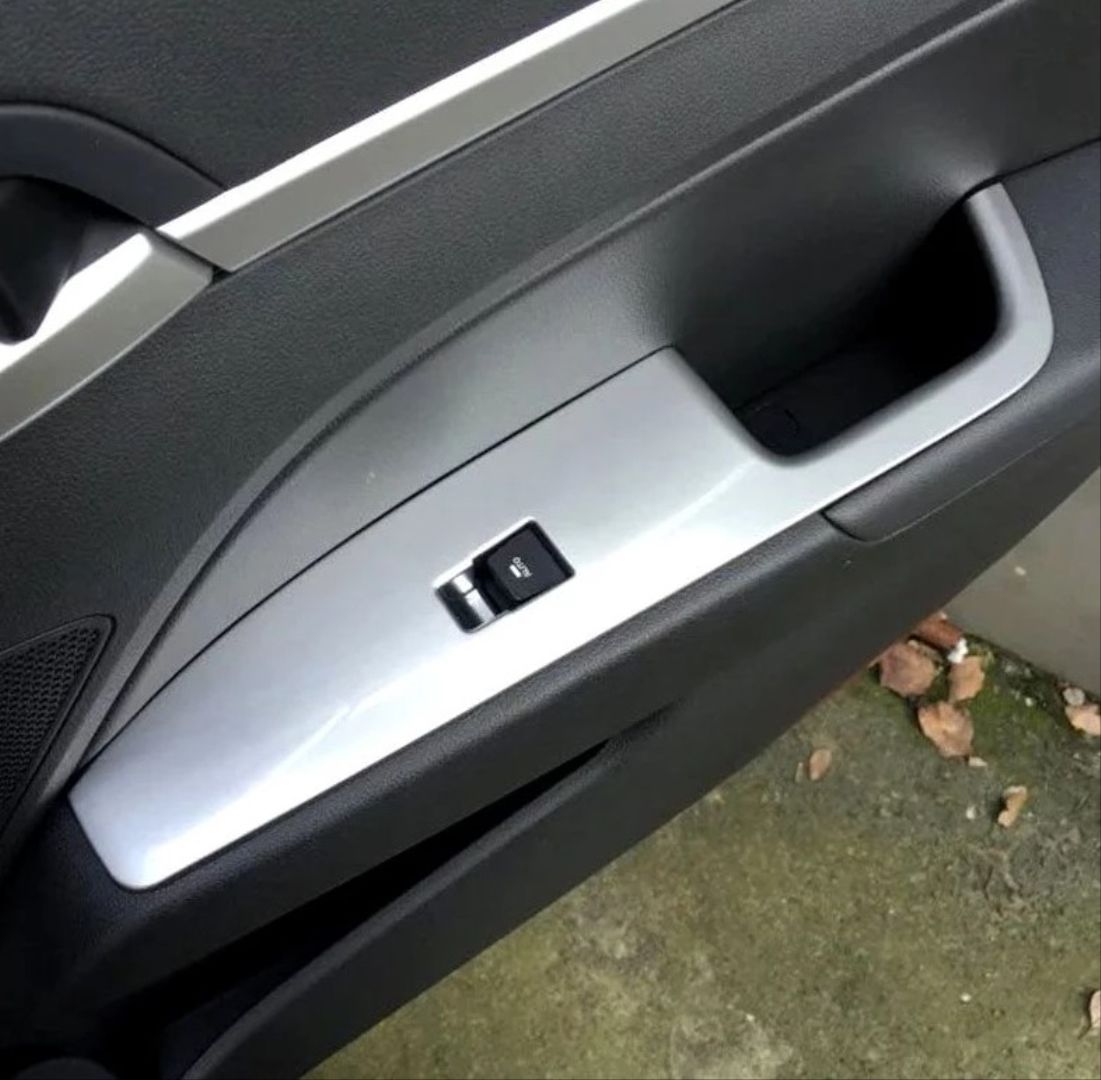 Hyundai Elantra Uyumlu 2016-2019 Kolçak Kaplama - Silver (ABS)