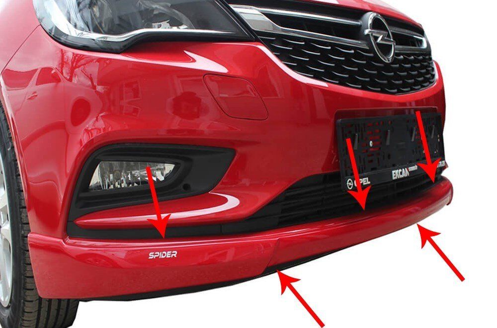 Opel Astra Uyumlu K Ön Tampon Altı Fiber 2015 Ve Sonrası