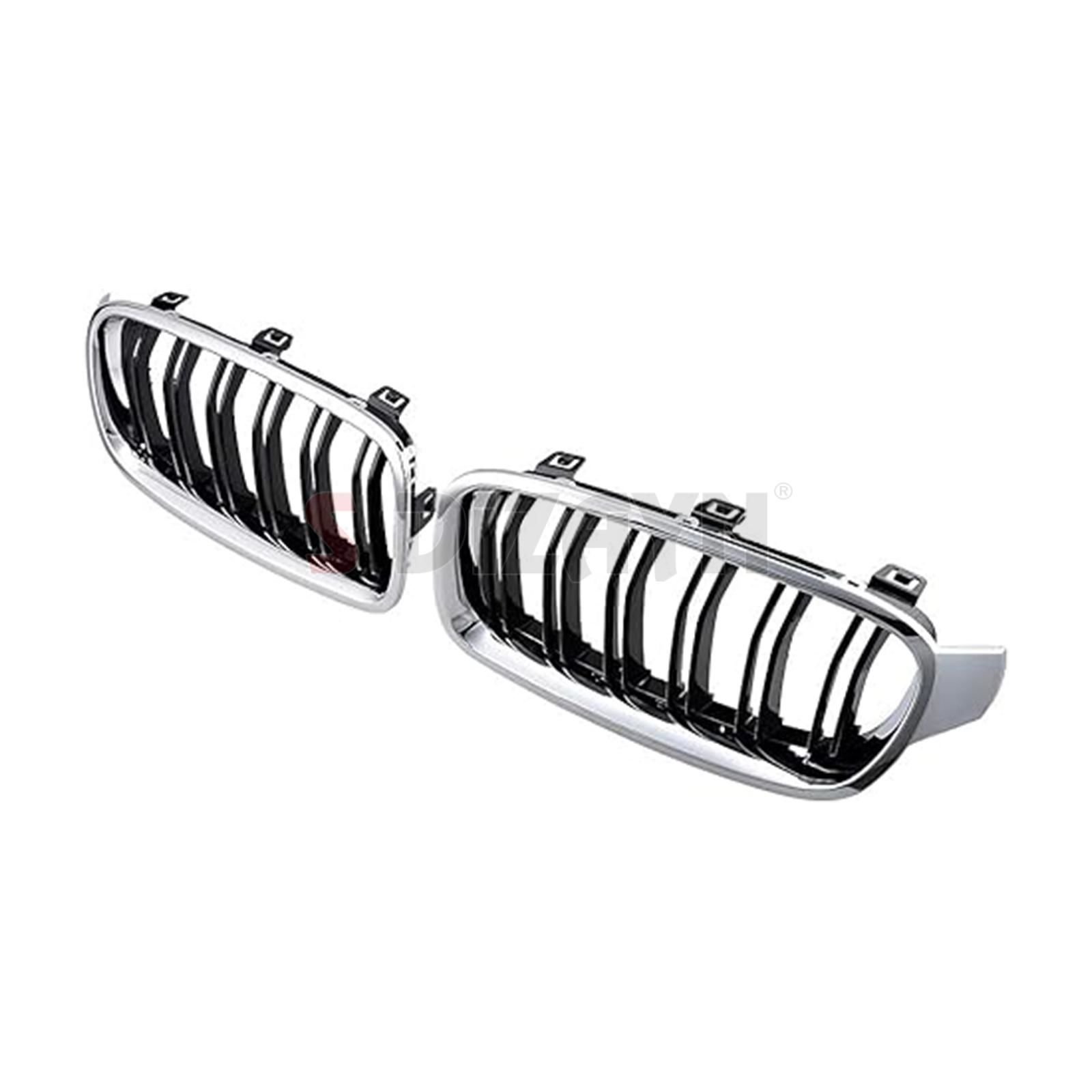 S-Dizayn Bmw 3 Serisi F30/F31/F35 Ön Panjur Böbrek Parlak Krom M3 Model 2012-2017