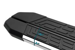 Chevrolet Trax 2013 Üzeri Drs New Line Serisi Krom Kenar Yan Basamak 163 Cm