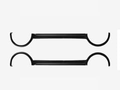 VOLKSWAGEN CADDY 2015 Set 12 Parça Çamurluk Kaplama Siyah Mat Asa Kum Desen Uzun Şase Sağdan Sürgülü