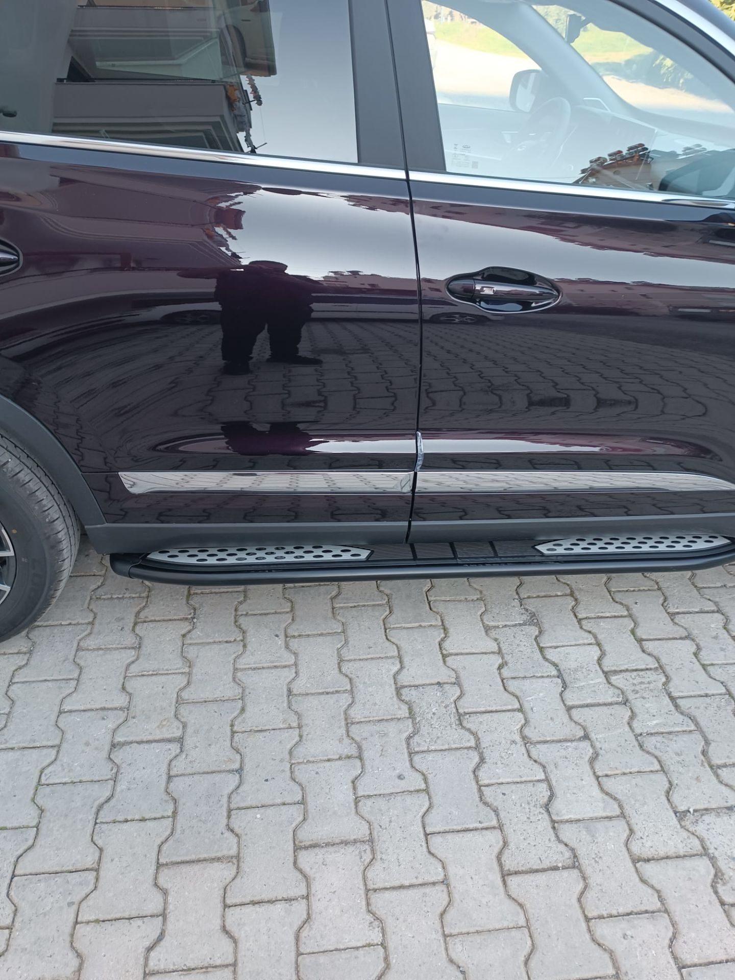 Chery  Tiggo 8 Pro 2022-2024 Plus Siyah Yan Basamak Koruma