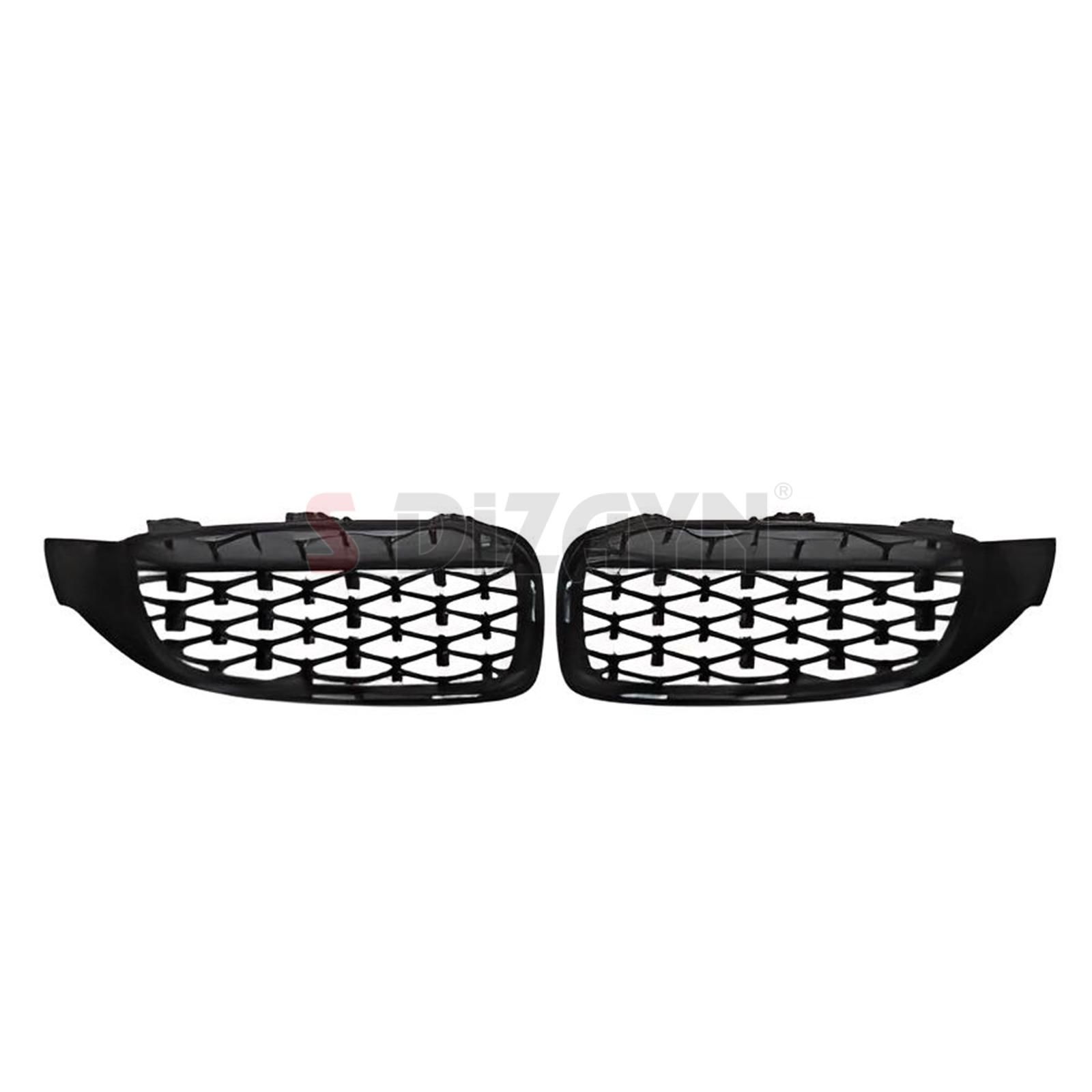 S-Dizayn Bmw 4 Serisi F32/F33/F36 Ön Panjur Böbrek Parlak Siyah Piano Black Diamond Model 2012-2017