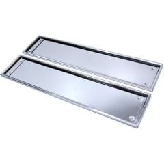 Plakalık Paslanmaz Krom Metal  / Daply45
