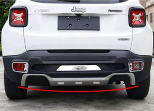 Jeep Renegade Uyumlu 2014 2017 Ön Arka Tampon Koruyucu Difüzör