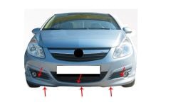 Opel Corsa Uyumlu D Ön Tampon Altı Fiber 2007 Ve Sonrası