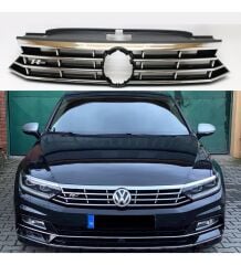 Volkswagen Passat Uyumlu B8.5 Rline Ön Panjur Izgara Seti 2015+ Parça