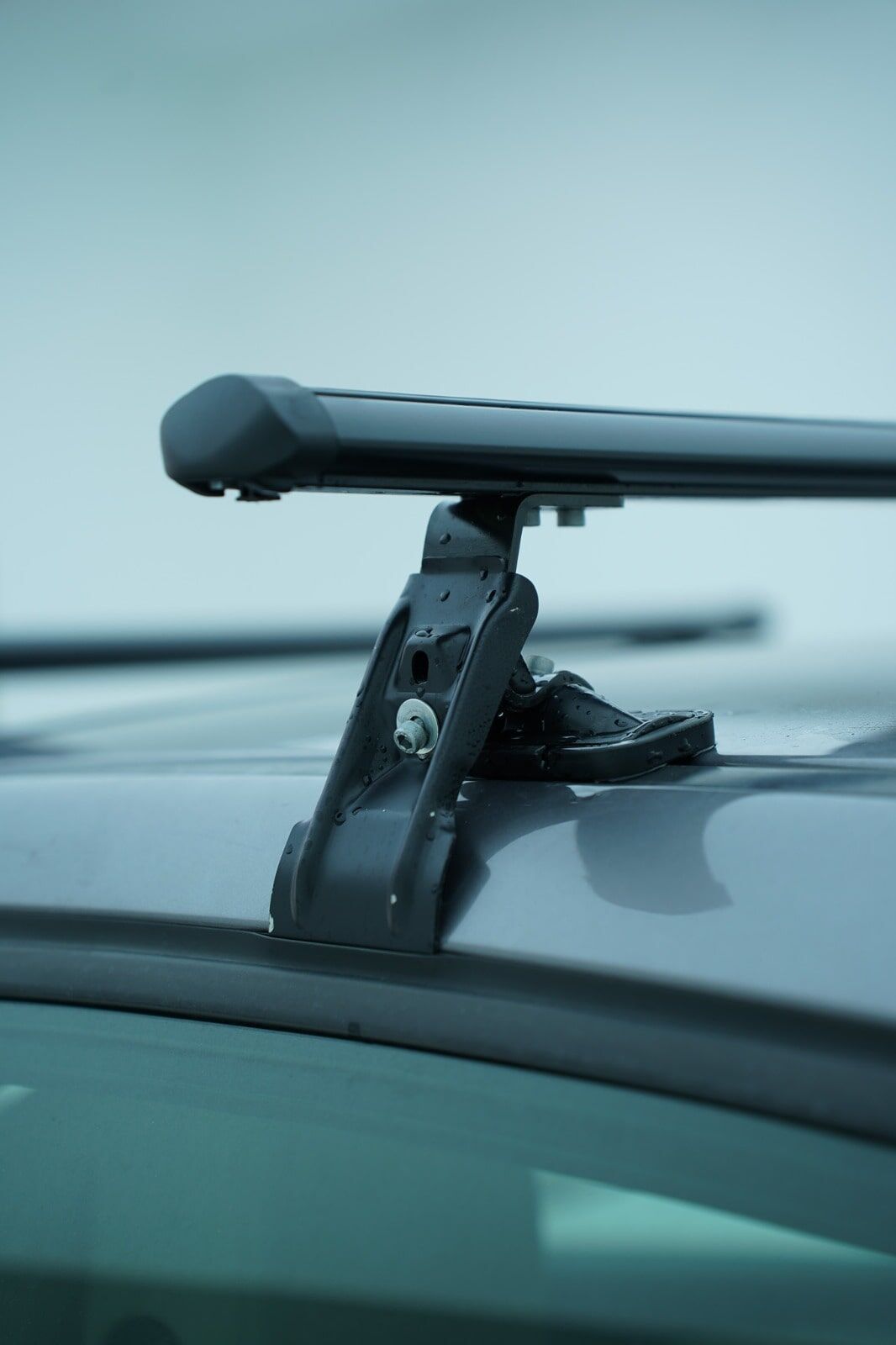 Kia Rio (DE) Hatchback 2005-2011 Arası Turtle Mexfit Oluklu ara atkı tavan barı SİYAH