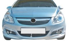 Opel Corsa Uyumlu D Ön Tampon Altı (5 Kapı Md) Fiber 2007 Ve Sonrası