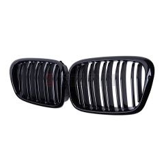 S-Dizayn Bmw 5 Serisi E39 Ön Panjur Böbrek Parlak Siyah Piano Black M5 Model 1996-2003