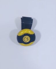 Sarı-Siyah Dönebilen Vites Topuzu Gülen Yüz Stickerlı