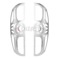 S-Dizayn Fiat Doblo Abs Krom Stop Çerçevesi 2 Prç 2010-2015