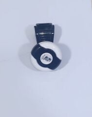 Beyaz-Siyah Dönebilen Vites Topuzu Atatürk Stickerlı