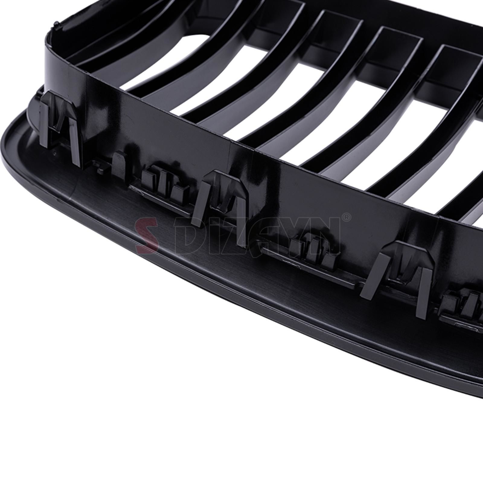 S-Dizayn Bmw 5 Serisi F10/F11/F18 Ön Panjur Böbrek Parlak Siyah Piano Black Düz Model 2010-2016