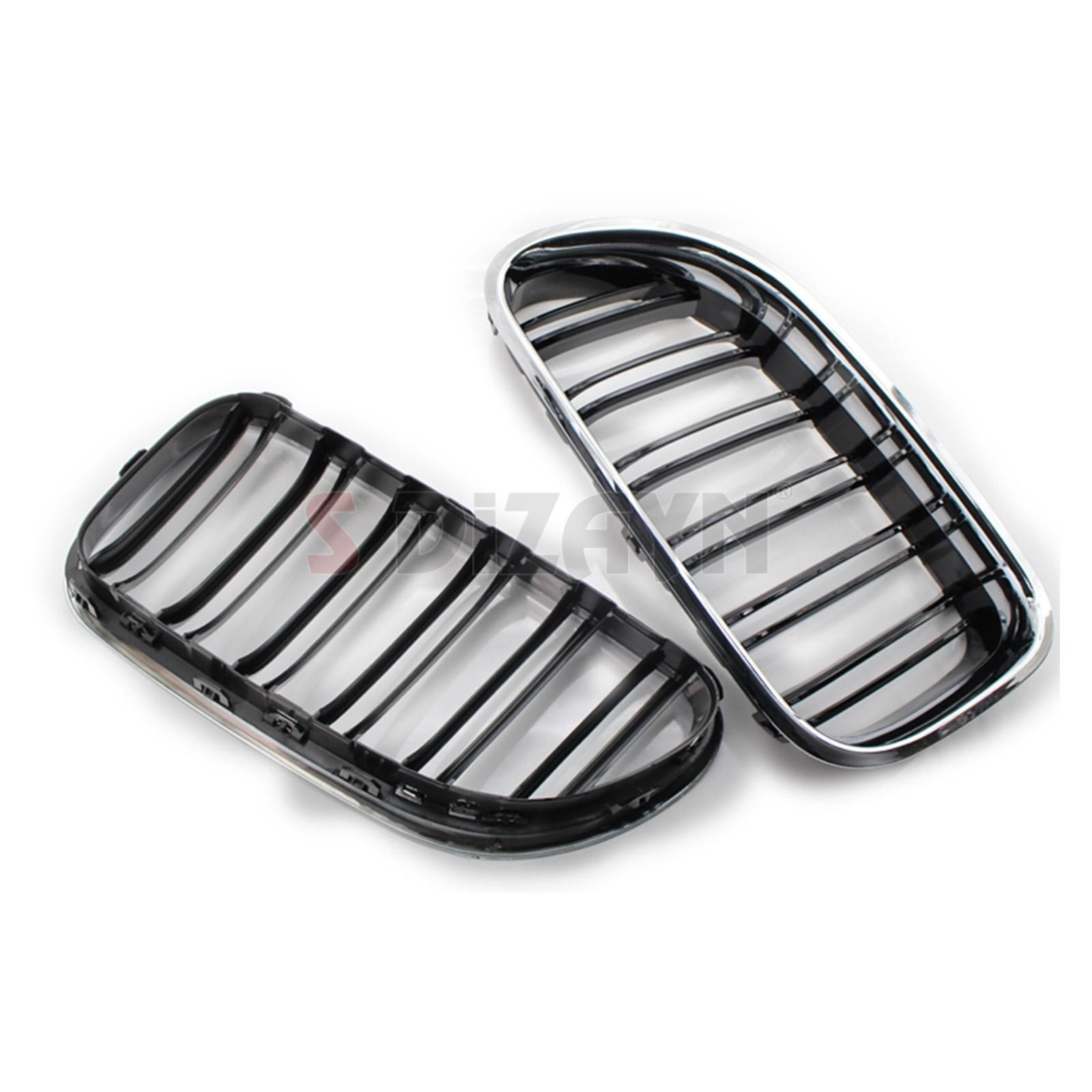 S-Dizayn Bmw 5 Serisi F10/F11/F18 Ön Panjur Böbrek Parlak Krom M5 Model 2010-2016