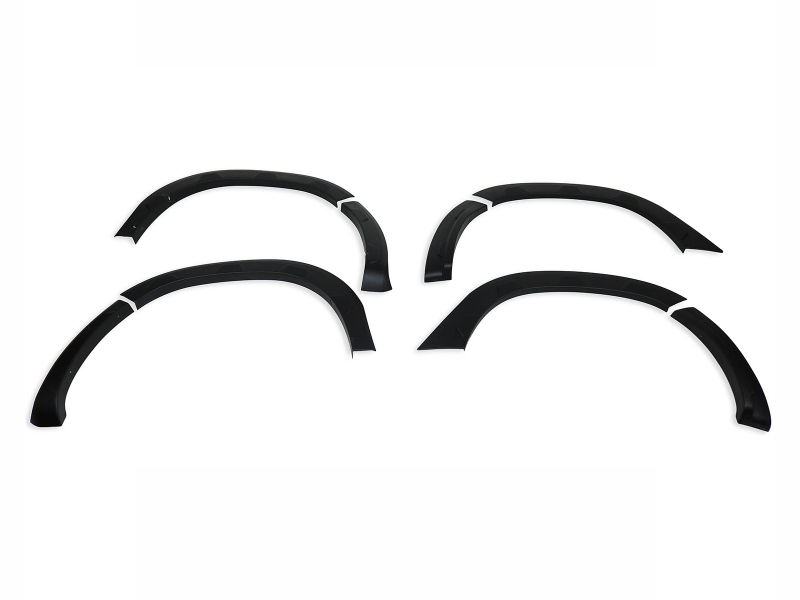 DACIA DUSTER 2010 Set 8 Parça Çamurluk Kaplama Siyah Mat Asa Kum Desen Hornet