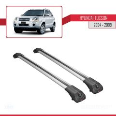 Hyundai Tucson (JM) 2004-2009 Arası ile uyumlu ACE-1 Ara Atkı Tavan Barı GRİ