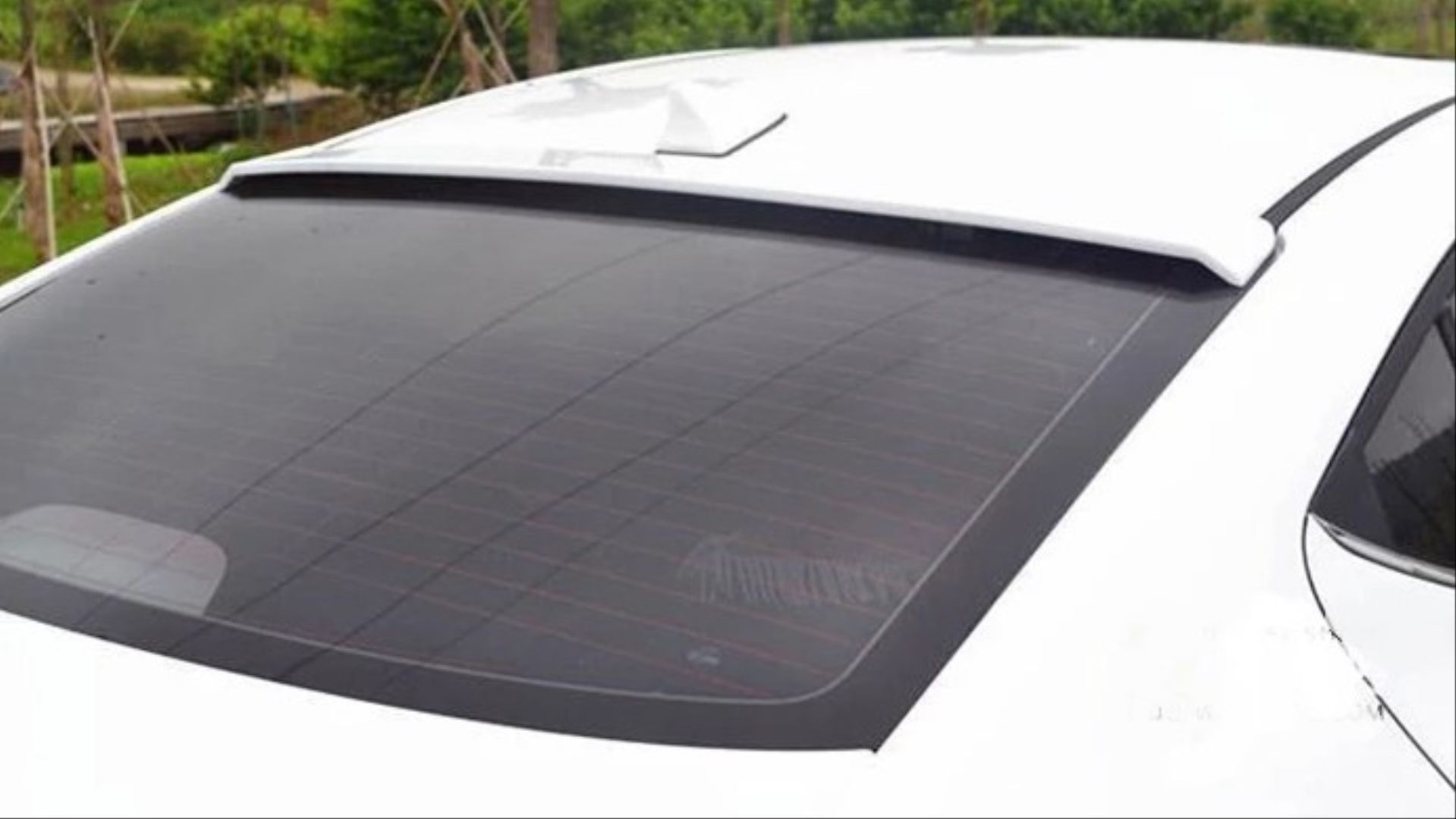 Hyundai Elantra Uyumlu 2016-2018 Cam Üstü Spoiler - Piano Black