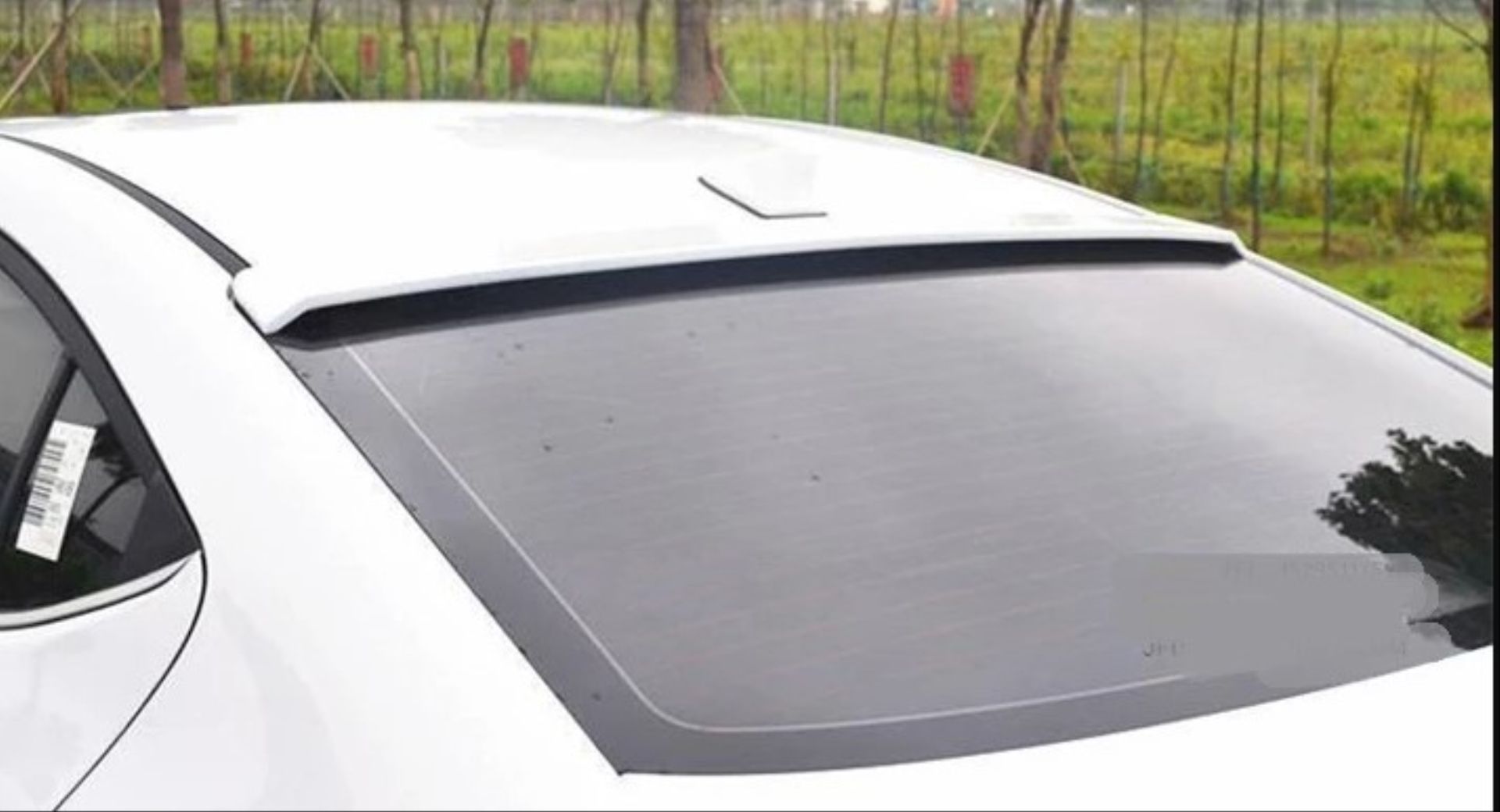 Hyundai Elantra Uyumlu 2016-2018 Cam Üstü Spoiler - Piano Black