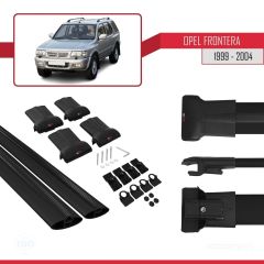 Opel Frontera 1999-2004 Arası ile Uyumlu FLY Model Ara Atkı Tavan Barı SİYAH