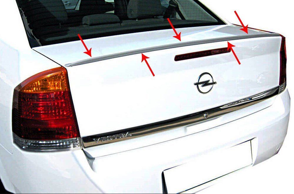 Opel Vectra Uyumlu C Spoiler Bagaj Gt Fiber 2002-2008
