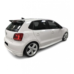 Volkswagen Polo (2010 - 2017) Arası Aero Yan Marşpiyel Seti (Plastik)