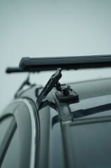 Land Rover Range Rover Evoque II (L551) 2019 ve Sonrası Turtle Mexfit Oluklu ara atkı tavan barı SİYAH