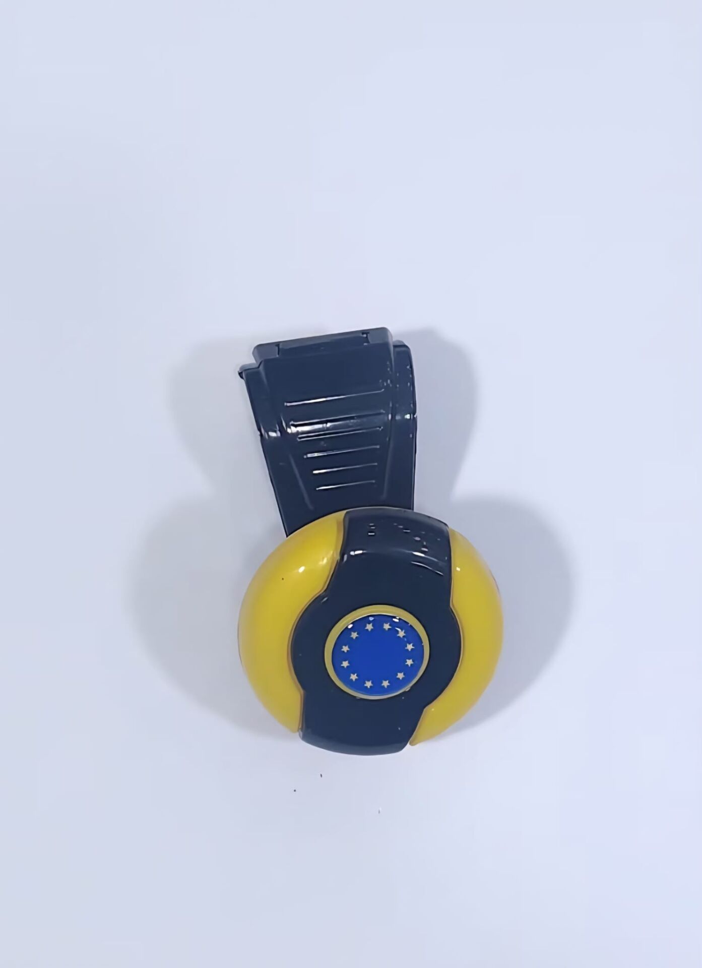 Sarı-Siyah Dönebilen Vites Topuzu Avrupa Bayrağı Stickerlı