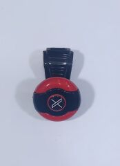 Kırmızı-Siyah Dönebilen Vites Topuzu Logolu Stickerlı