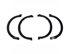 DACIA SANDERO 2021 Set 4 Parça Çamurluk Kaplama Siyah Mat Asa Kum Desen Standart