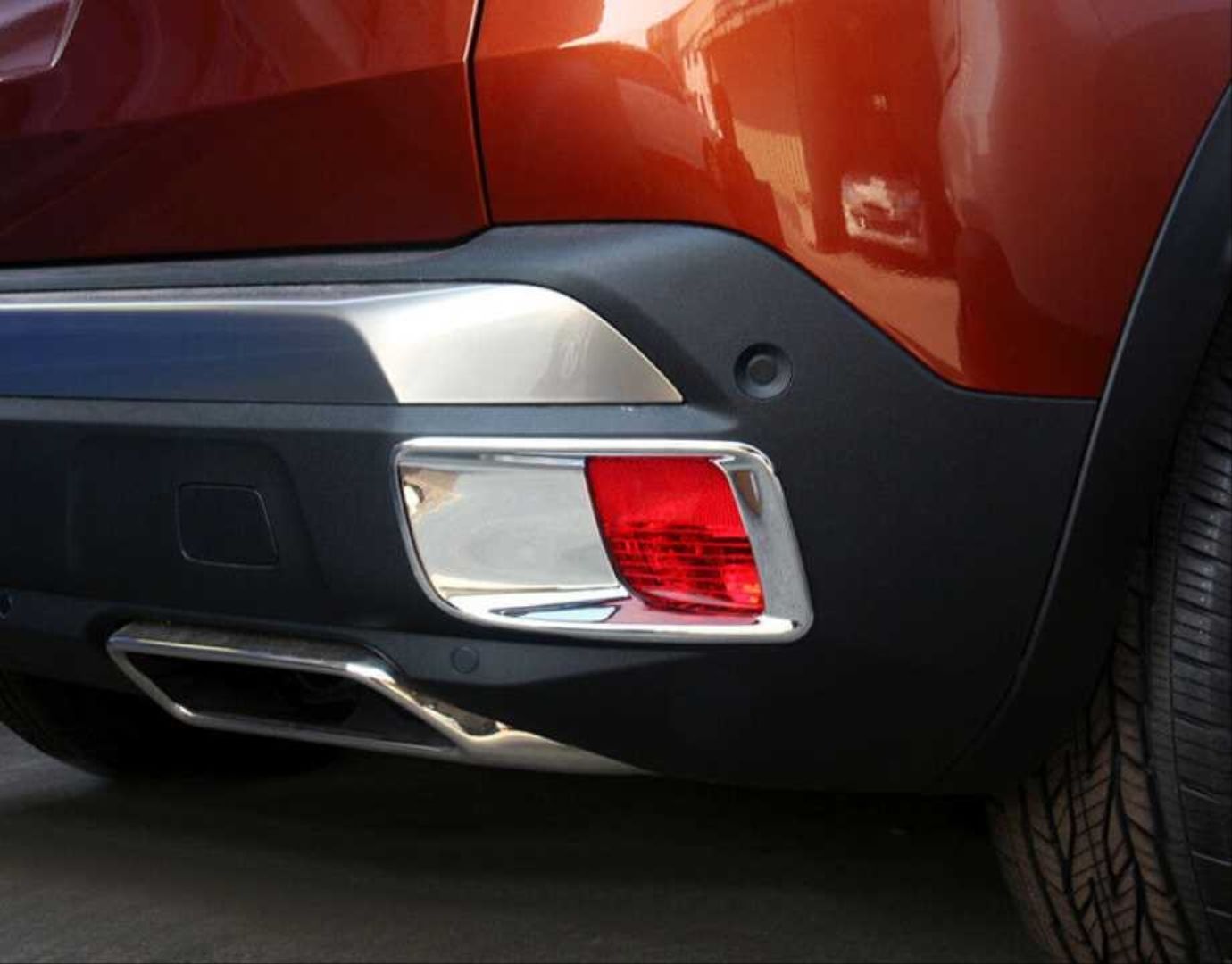 Peugeot 3008 Uyumlu 2016+ Arka Sis Kaplaması Nikelaj