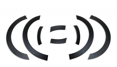 FIAT SCUDO 2022 Set 8 Parça Çamurluk Kaplama Siyah Mat Asa Kum Desen Standart