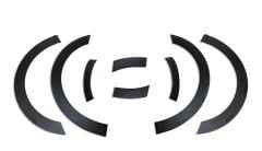 FIAT SCUDO 2022 Set 8 Parça Çamurluk Kaplama Siyah Mat Asa Kum Desen Standart