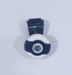 Beyaz-Siyah Dönebilen Vites Topuzu Tuğra Stickerlı