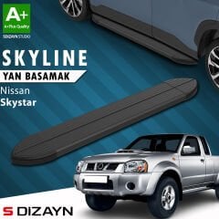 S-Dizayn Nissan Skystar Skyline Siyah Yan Basamak 193 Cm 1996-2006 A+ Kalite