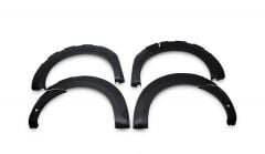 FORD RANGER WILDTRUCK 2016 Set 6 Parça Çamurluk Kaplama Siyah Mat Asa Kum Desen Vidasız