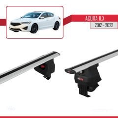 Acura ILX (DE1/2/3) 2012-2022 Arası ile uyumlu ACE-4 Ara Atkı Tavan Barı GRİ