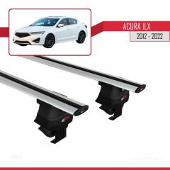 Acura ILX (DE1/2/3) 2012-2022 Arası ile uyumlu ACE-4 Ara Atkı Tavan Barı GRİ