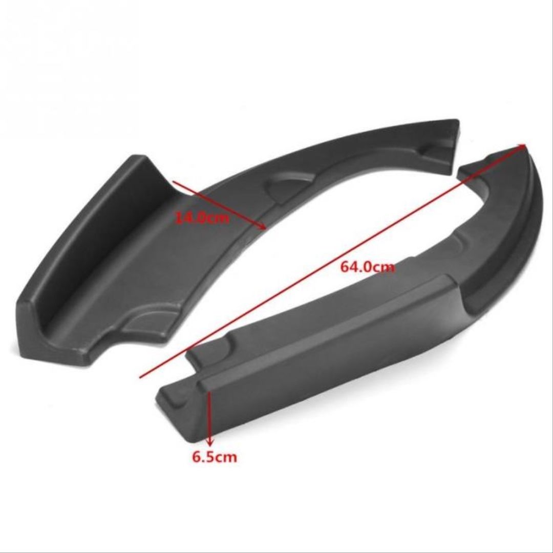 Honda Civic Uyumlu Fc5 2016-2020 Arka Çıkıntılı Flap Piano Black