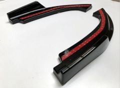 Honda Civic Uyumlu Fc5 2016-2020 Arka Çıkıntılı Flap Piano Black