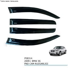 Bmw X6 Uyumlu Cam Rüzgarlığı 2009+ Parça