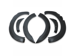 FORD RANGER WILDTRUCK 2019 Set 7 Parça Çamurluk Kaplama 9203 Siyah Mat Asa Kum Desen Vidasız