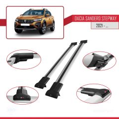Dacia Sandero STEPWAY 2021 FLY Model Ara Atkı Tavan Barı GRİ