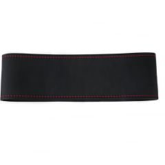 Sarmal Direksiyon Kılıf Siyah-Kırmızı Dikişli 38 Cm / Dıkı210-Sk