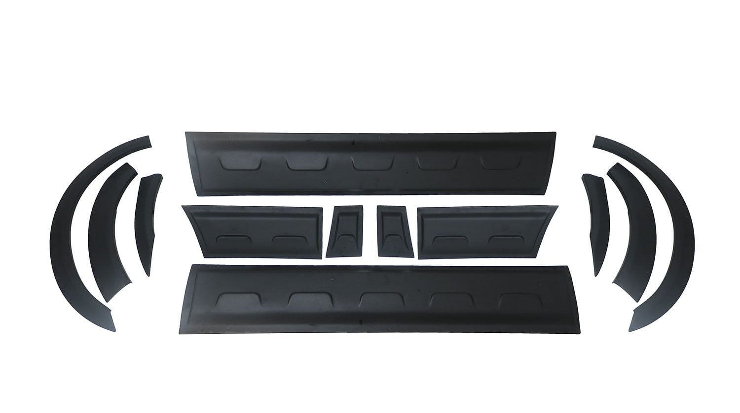 FORD TRANSIT 2002 Set 14 Parça Çamurluk Kaplama Siyah Mat Asa Kum Desen Standart