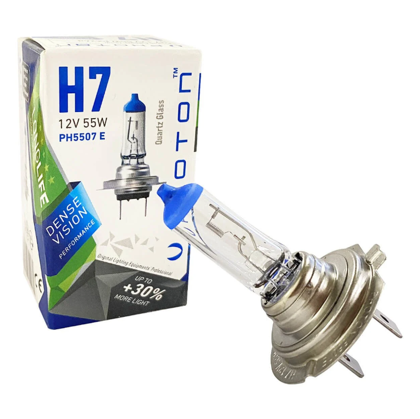 H7 12V Uyumlu 55W Eco 0,3 Fazla Işık