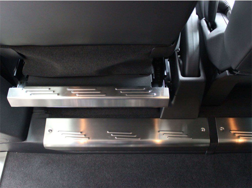 Ford Custom Uyumlu Ön Koltuk Arka Eşiği 3 Parça Krom 2013 Ve Sonrası
